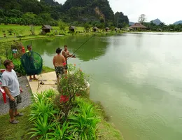 Egzotikus tavi horgászat Thaiföldön 
