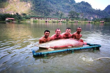 Egzotikus tavi horgászat Thaiföldön