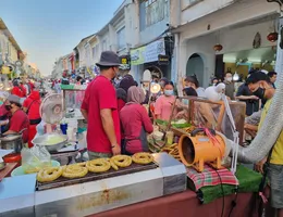 Thaiföld, Phuket: Portugál negyed éjszakai piac